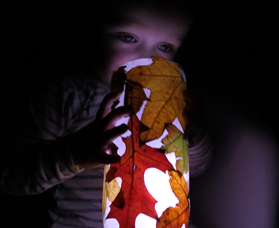 DIY WInter Lanterns