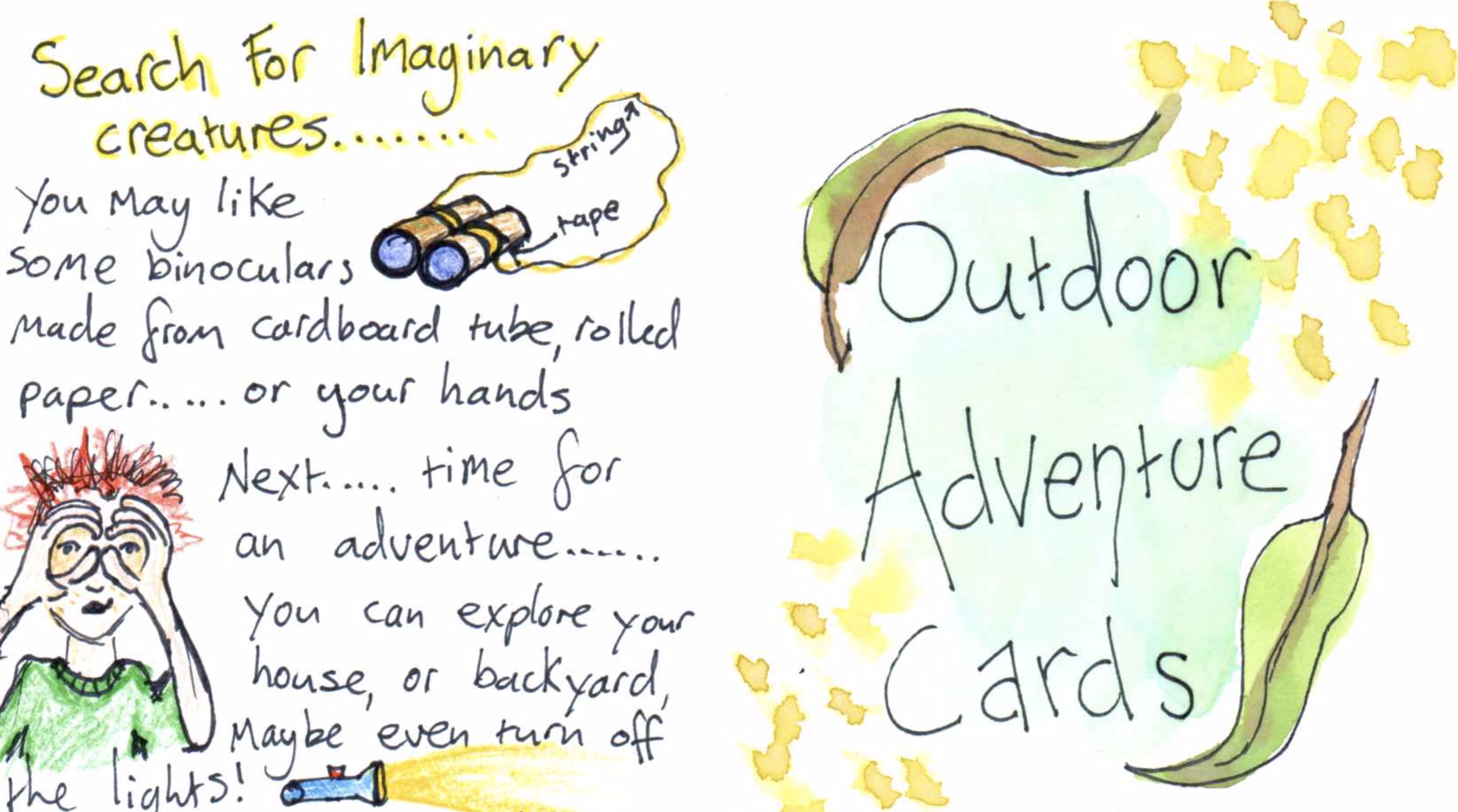 Outdoor Adventure Challenge Cards