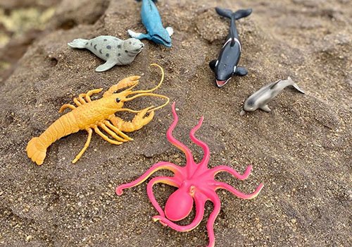Sea Creatures Animal Play Set – Eco Explorers