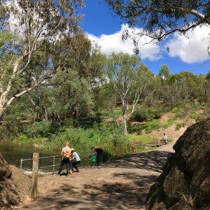 Brimbank Park nature play with kids